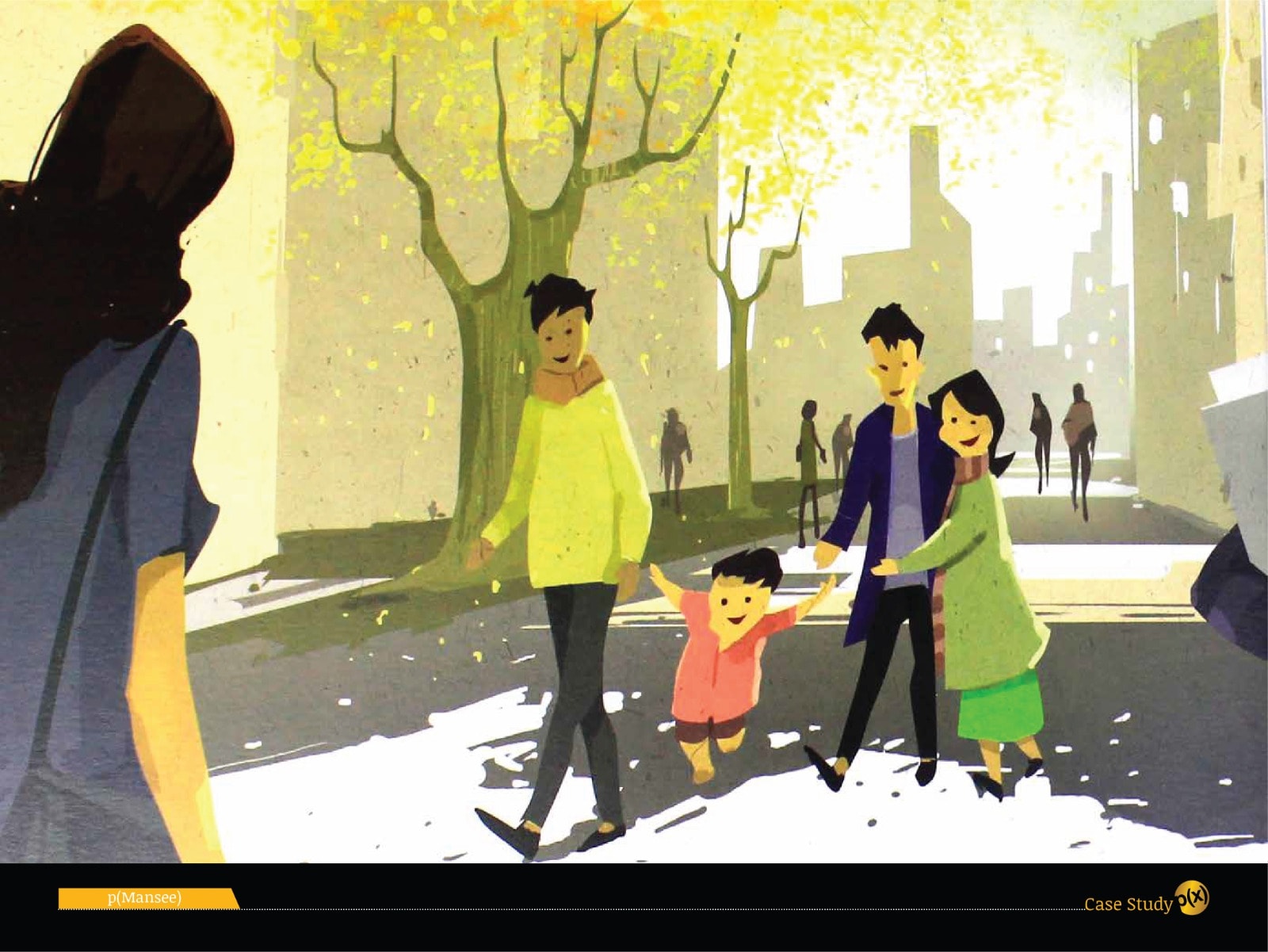 p(Mansee) — Urban Park Illustration