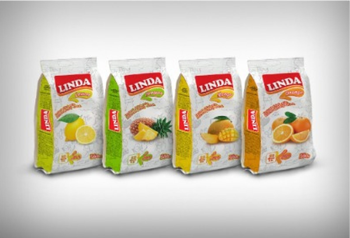Linda — Four Flavour Range (Lemon, Pineapple, Mango, Orange)
