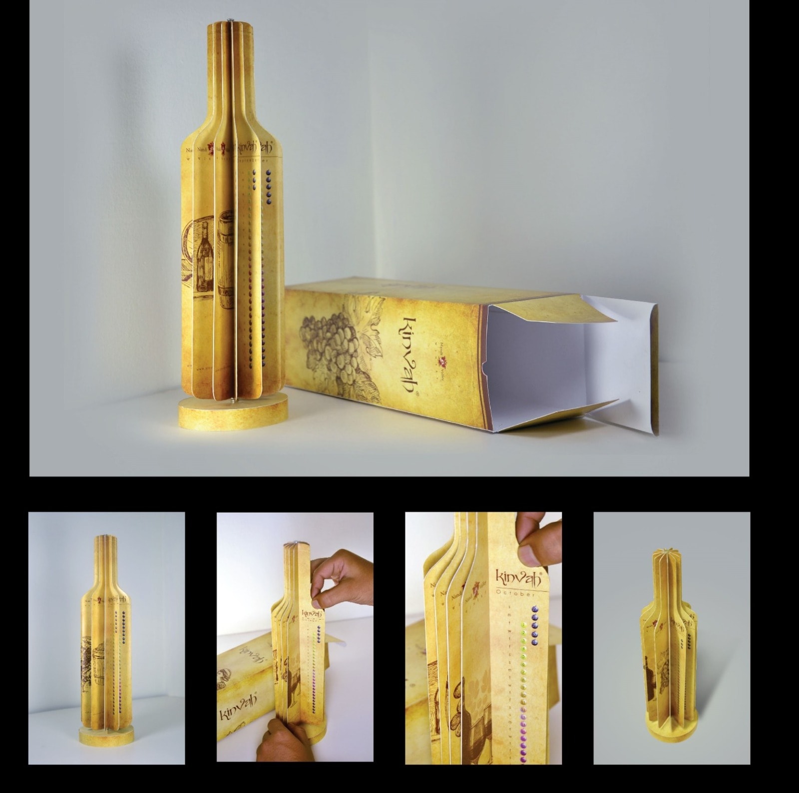 Kinvah — Wine Bottle Packaging