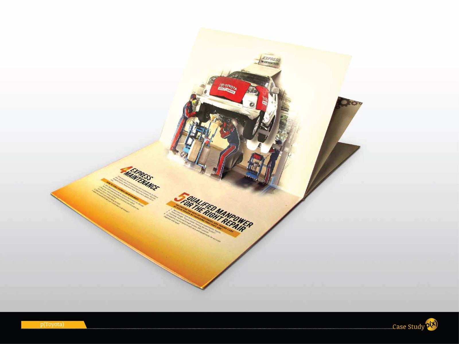 p(Toyota) — Pop-Up Brochure